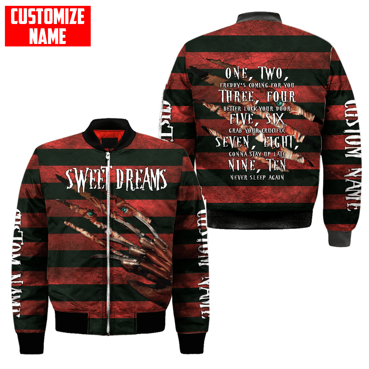 Customize Name Sweet Dream 3D All Over Printed Unisex Shirts
