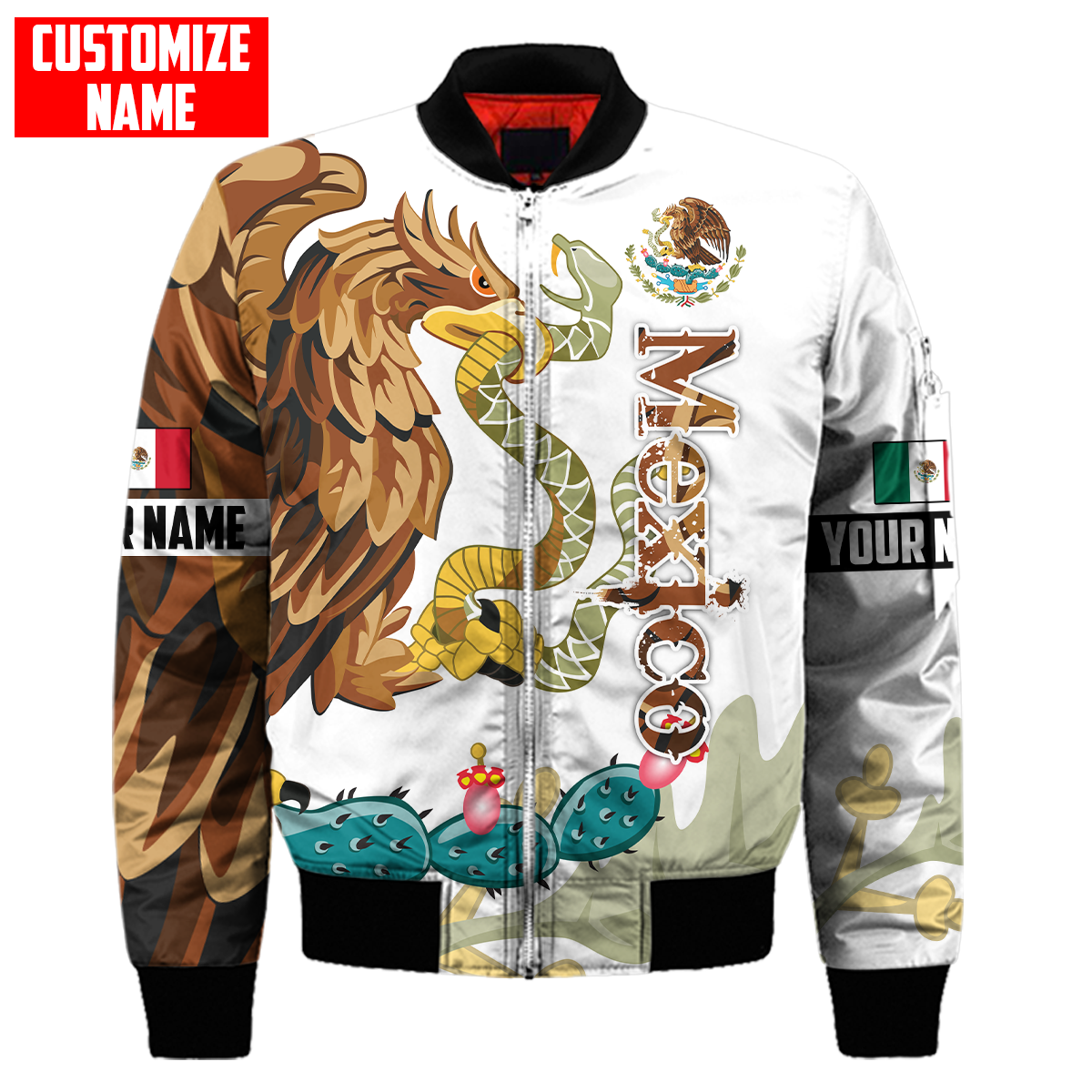 Persionalized Mexico 3D All Over Printed Unisex Shirts DQB25062101