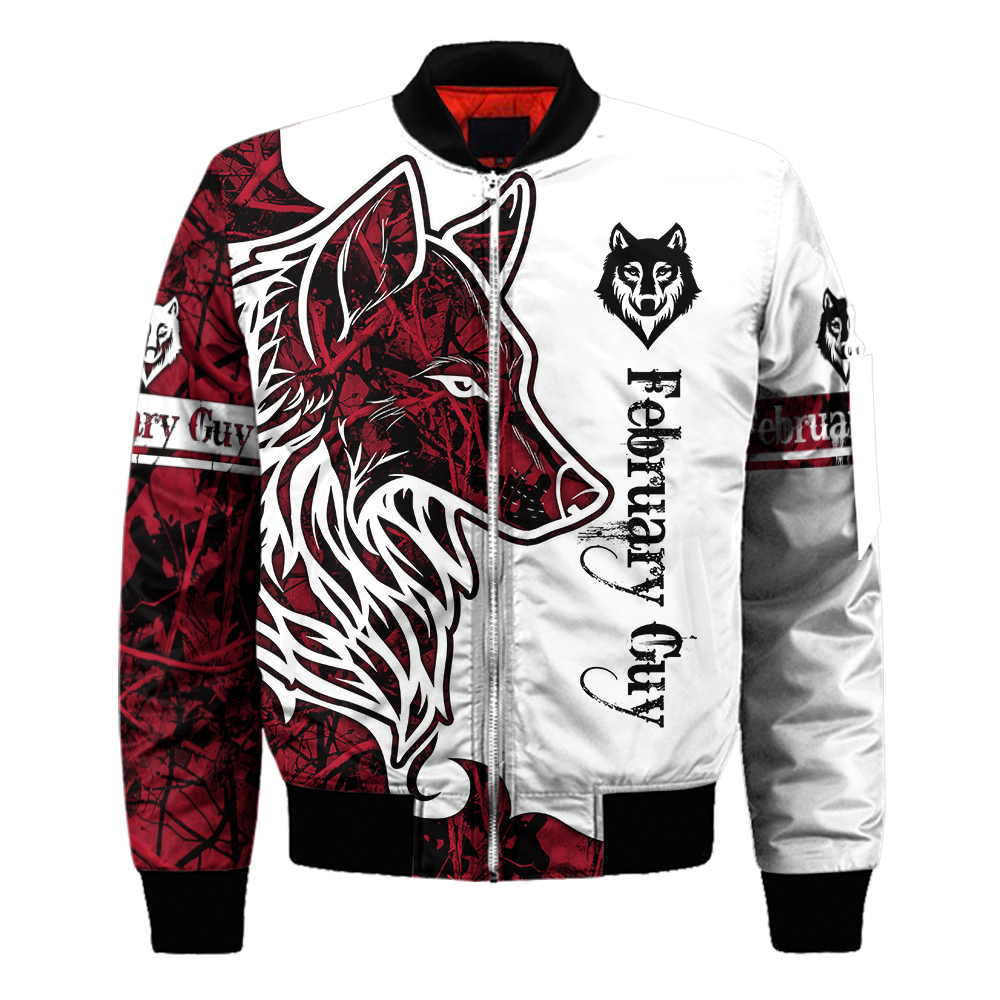 February Wolf 3D All Over Printed Shirts Pi112062