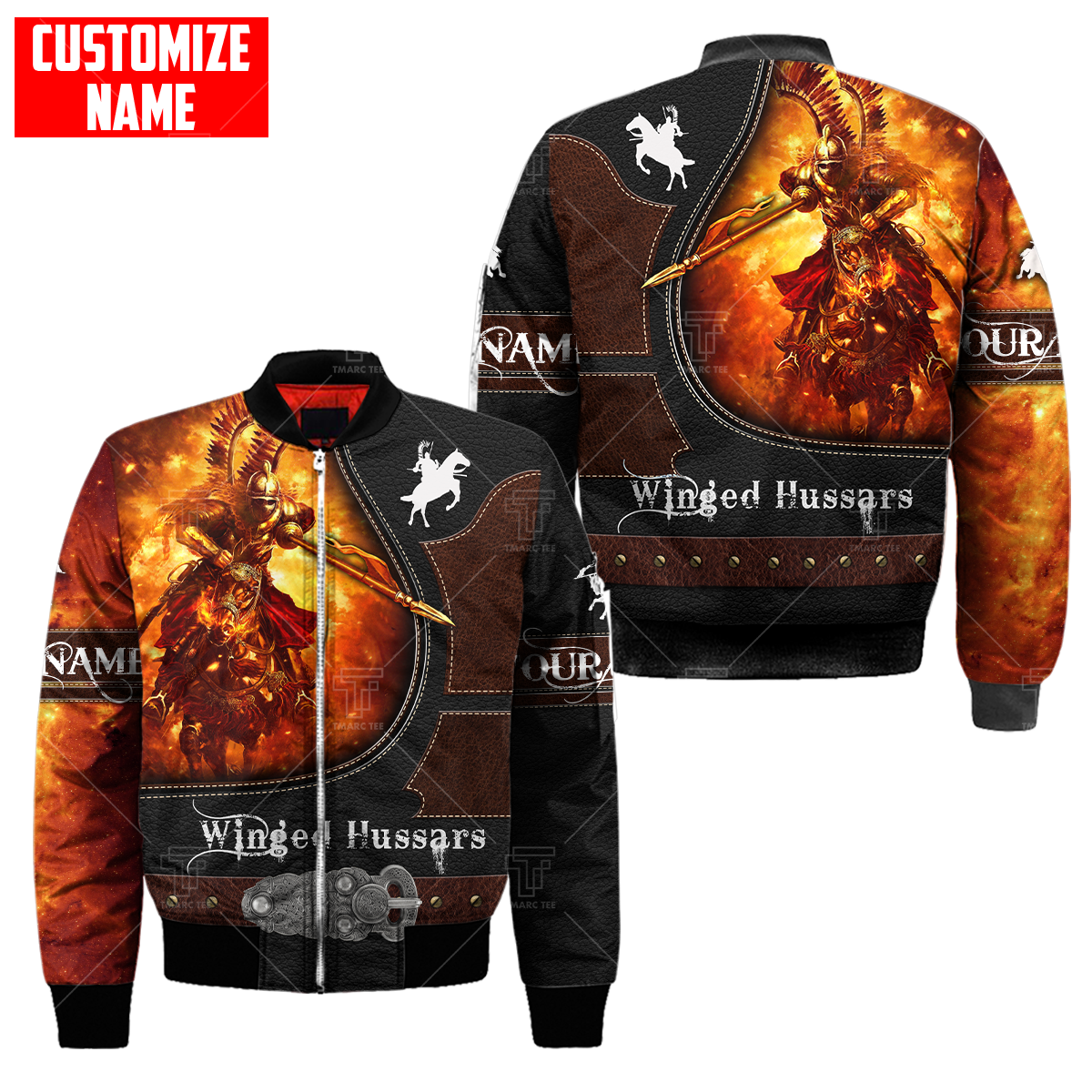 Premium Bomber Jacket Polish Winged Hussars 3D All Over Print