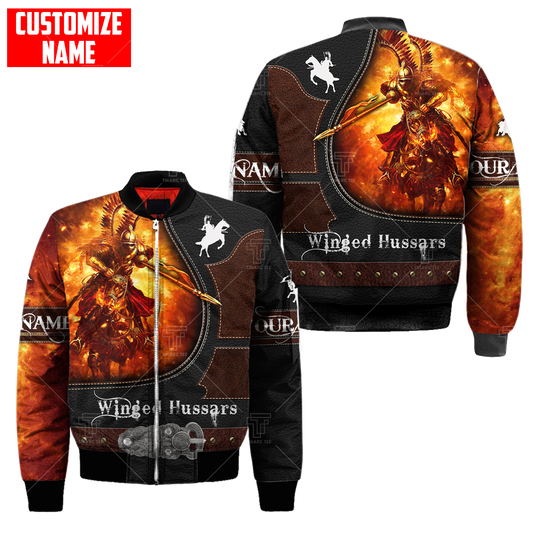Premium Bomber Jacket Polish Winged Hussars 3D All Over Print