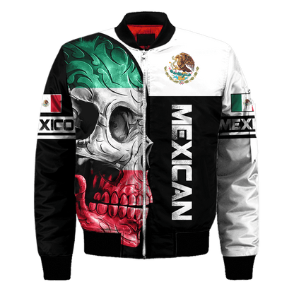Mexican Skull 3D All Over Printed Unisex Hoodie
