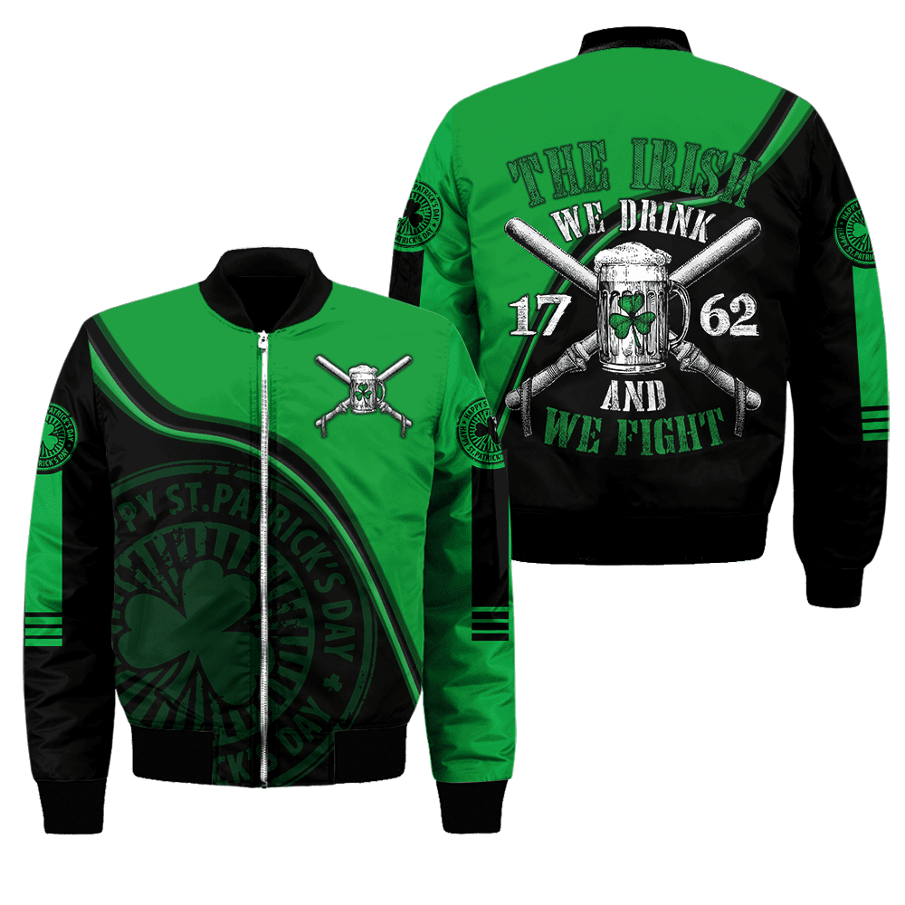 Irish Saint Patrick Day 3D All Over Printed Unisex Shirt