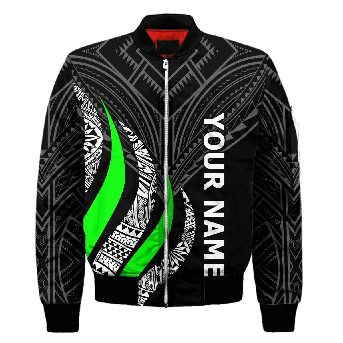 Polynesian Green And Tattoo Unisex Shirts Personalize ML