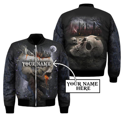 Customize Name Tattoo Skull Hoodie For Men And Women NTN15032104