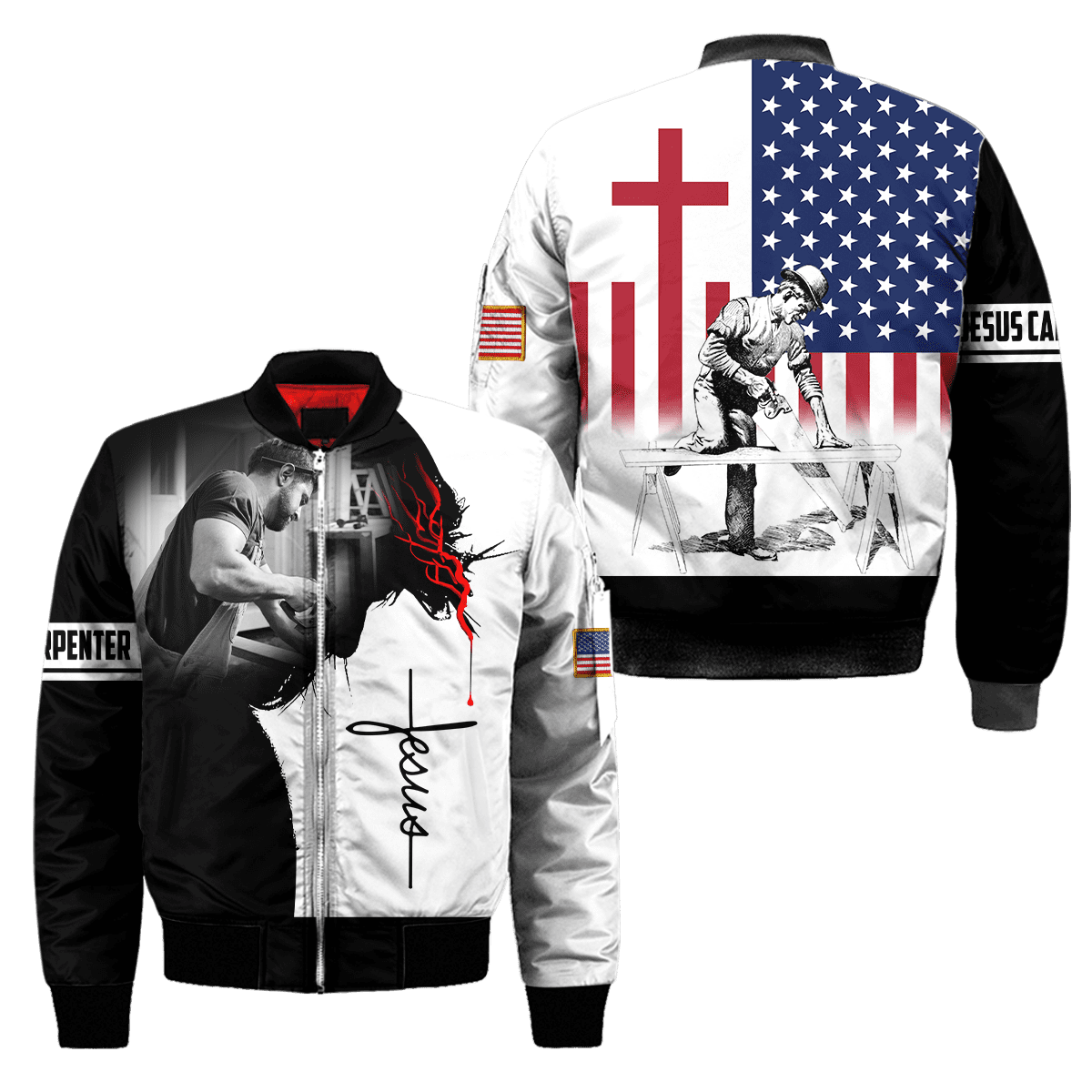 Premium Jesus Carpenter 3D All Over Printed Unisex