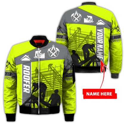 Customize Name Roofer 3D All Over Printed Unisex Shirts Pi22042101
