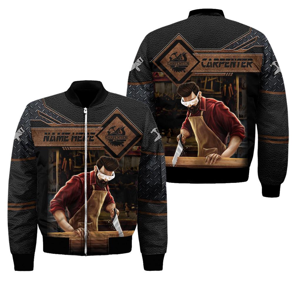 Personalized Name Carpenter 3D All Over Printed Unisex Shirts Ver 4
