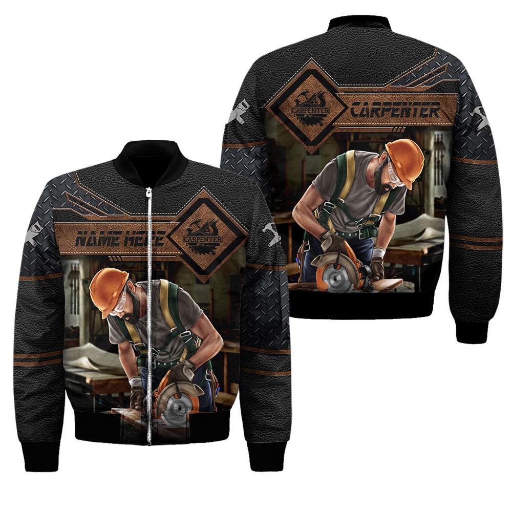 Personalized Name Carpenter 3D All Over Printed Unisex Shirts Ver 3