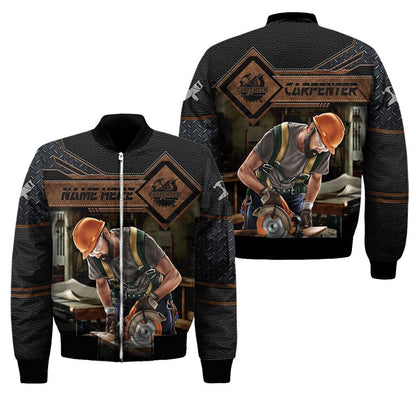 Personalized Name Carpenter 3D All Over Printed Unisex Shirts Ver 3