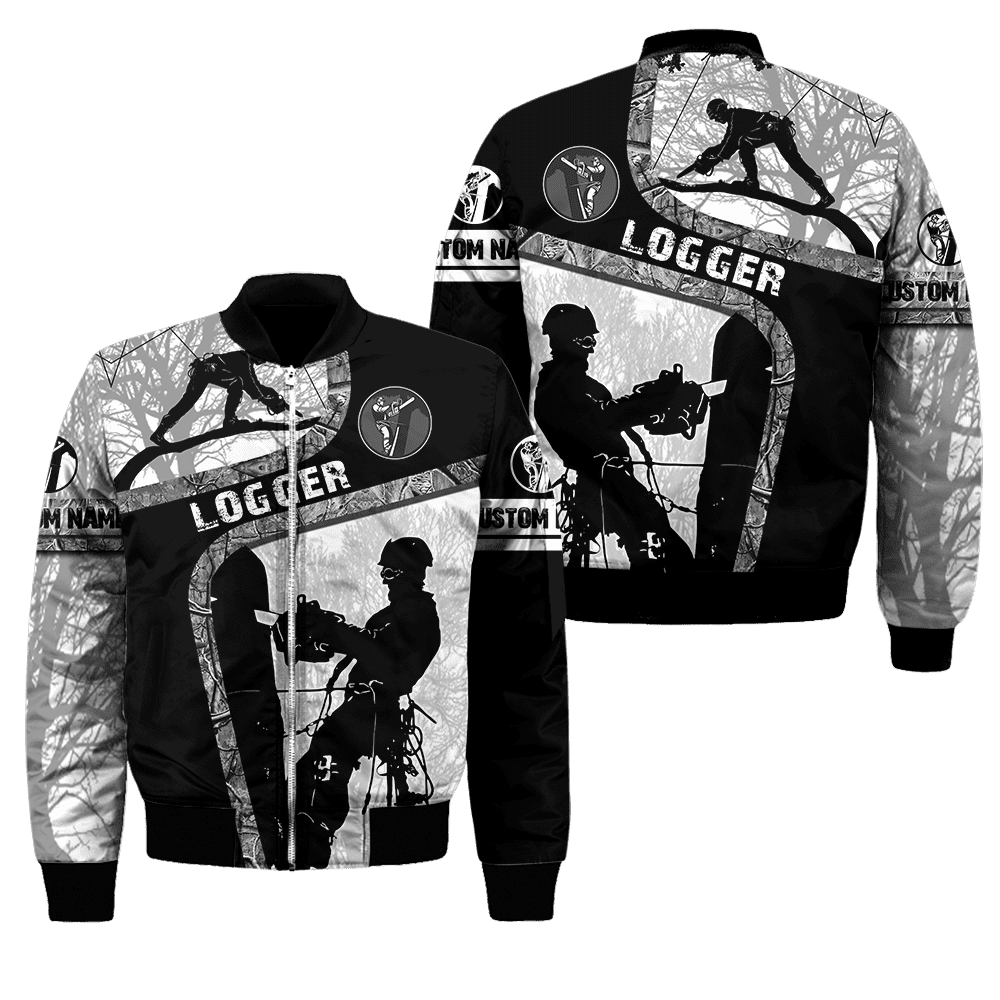 Premium Personalized Name Logger 3D All Over Printed Unisex Shirt