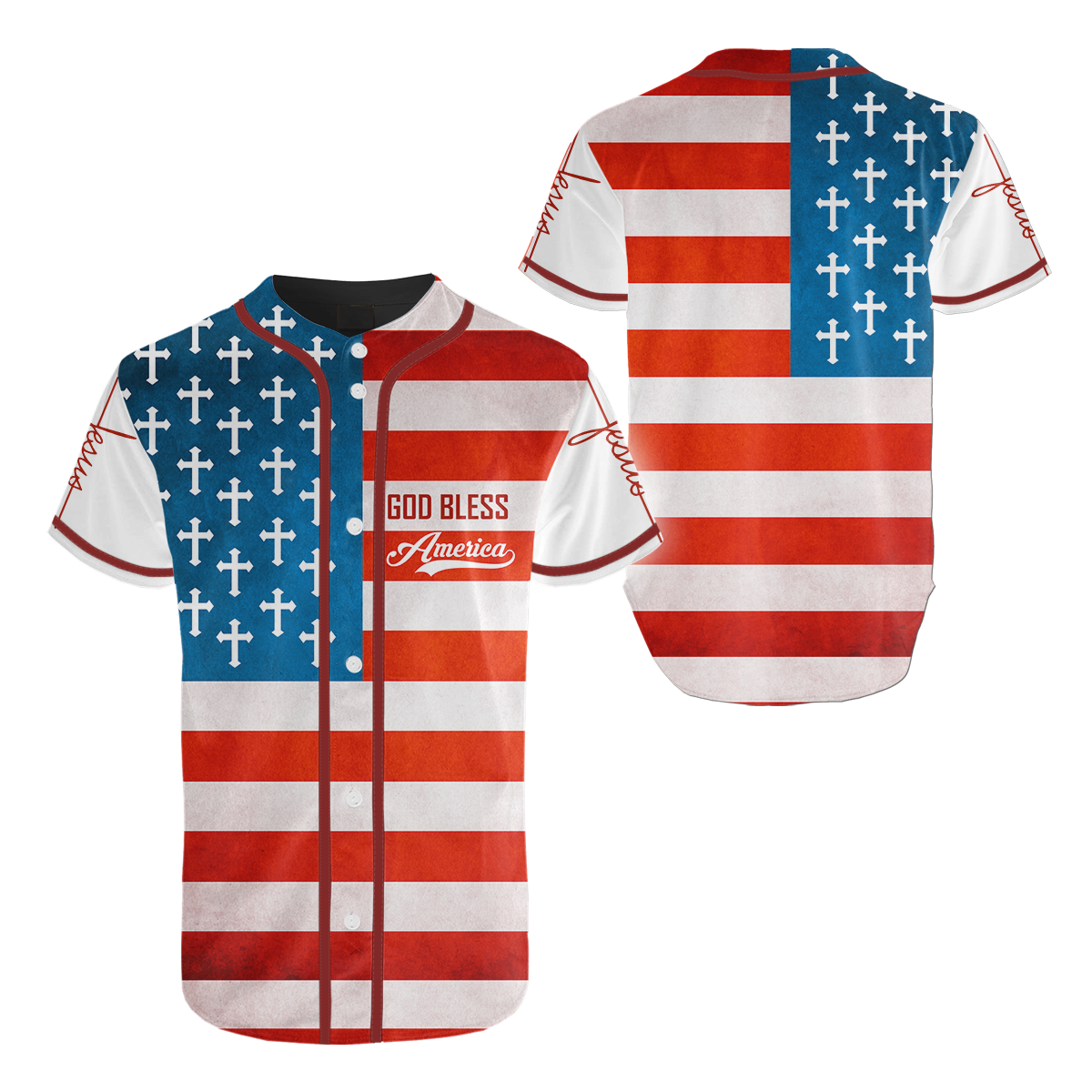 God Bless America - Christian - 3D All Over Printed Style for Men and Women