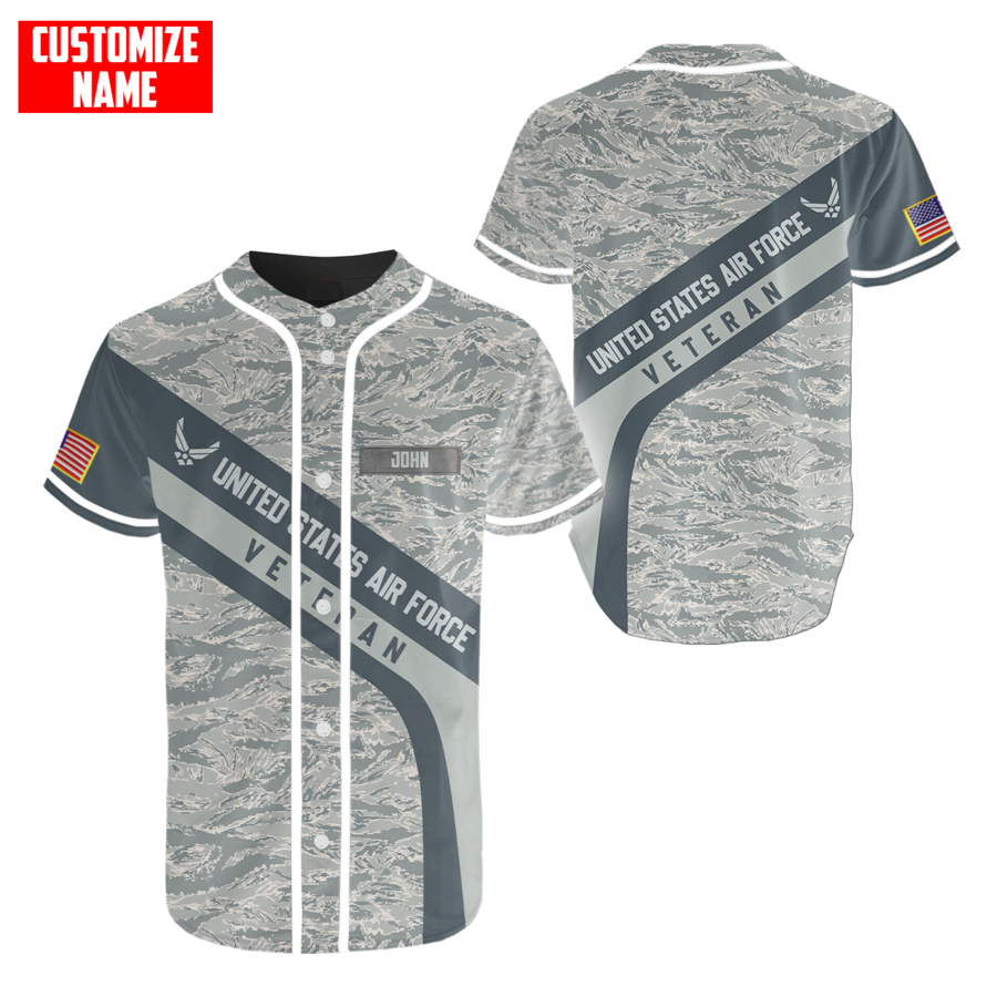 Premium Unique U.S Air Force Veteran Polo All Over Printed Personalized Shirt