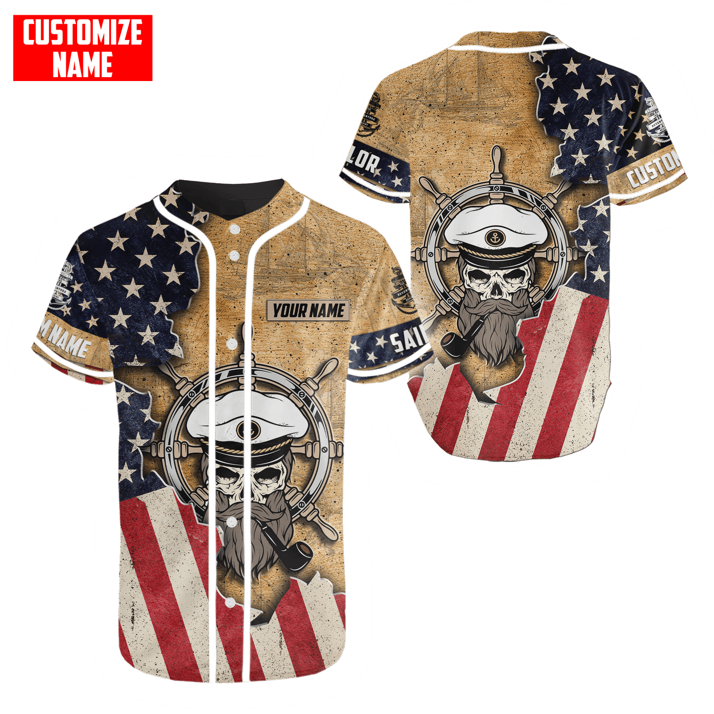 Customized name The Adventure Begins 3D All Over Printed Shirts