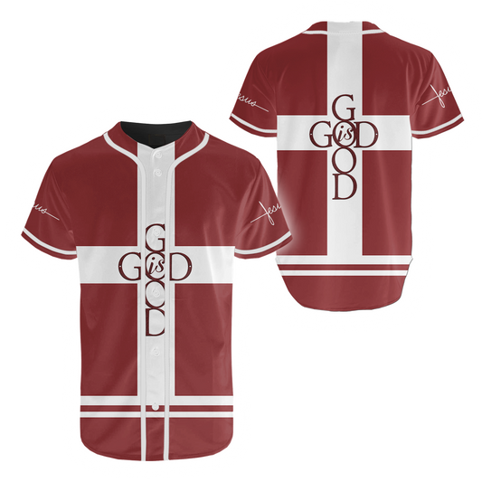 God is Good - Christian - 3D All Over Printed Baseball Shirt HV