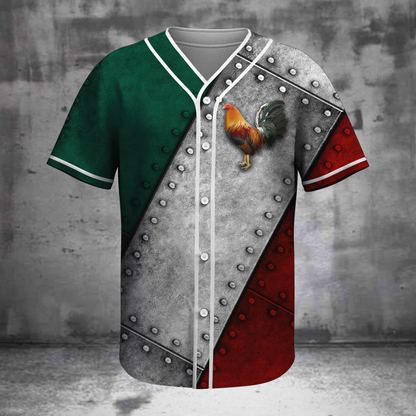 Mexico Rooster 3D All Over Printed Unisex Hoodie