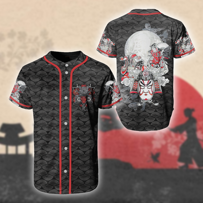 Samurai 3D All Over Printed Unisex Shirts