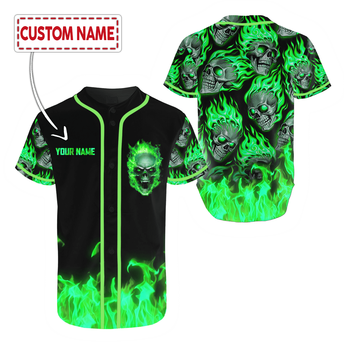 Skull 3D All Over Printed Unisex Shirts