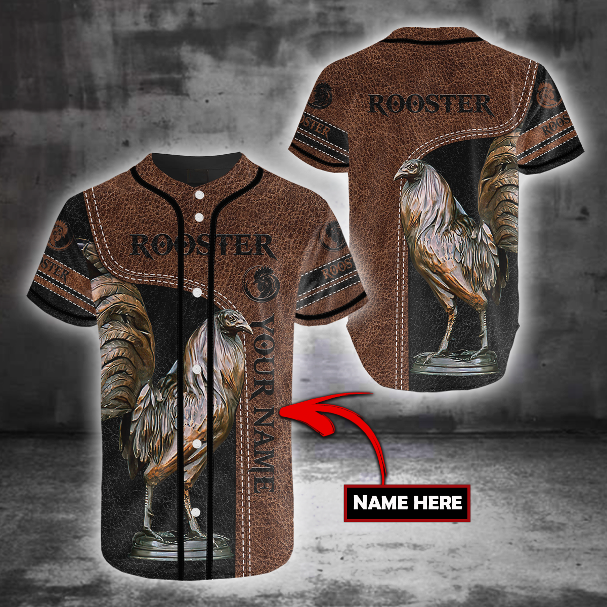 Personalized Rooster 3D Printed Unisex Shirts TNA28042103