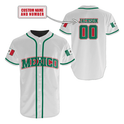 Persionalized name Mexico 3D All Over Printed Unisex Hoodie