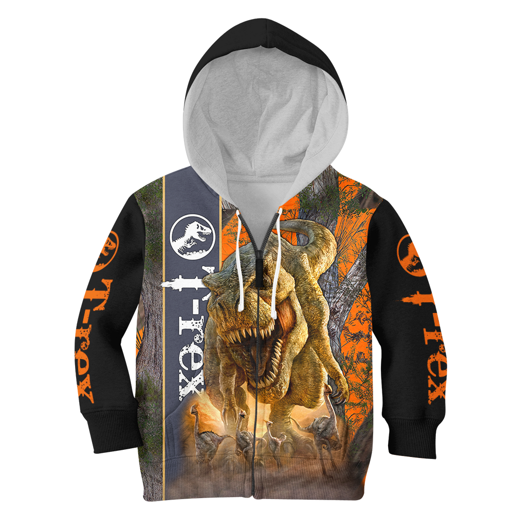 DINOSAUR T-REX 3D ALL OVER PRINTED SHIRTS