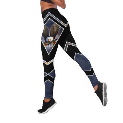 Native American 3D All Over Printed Legging + Hollow Tank