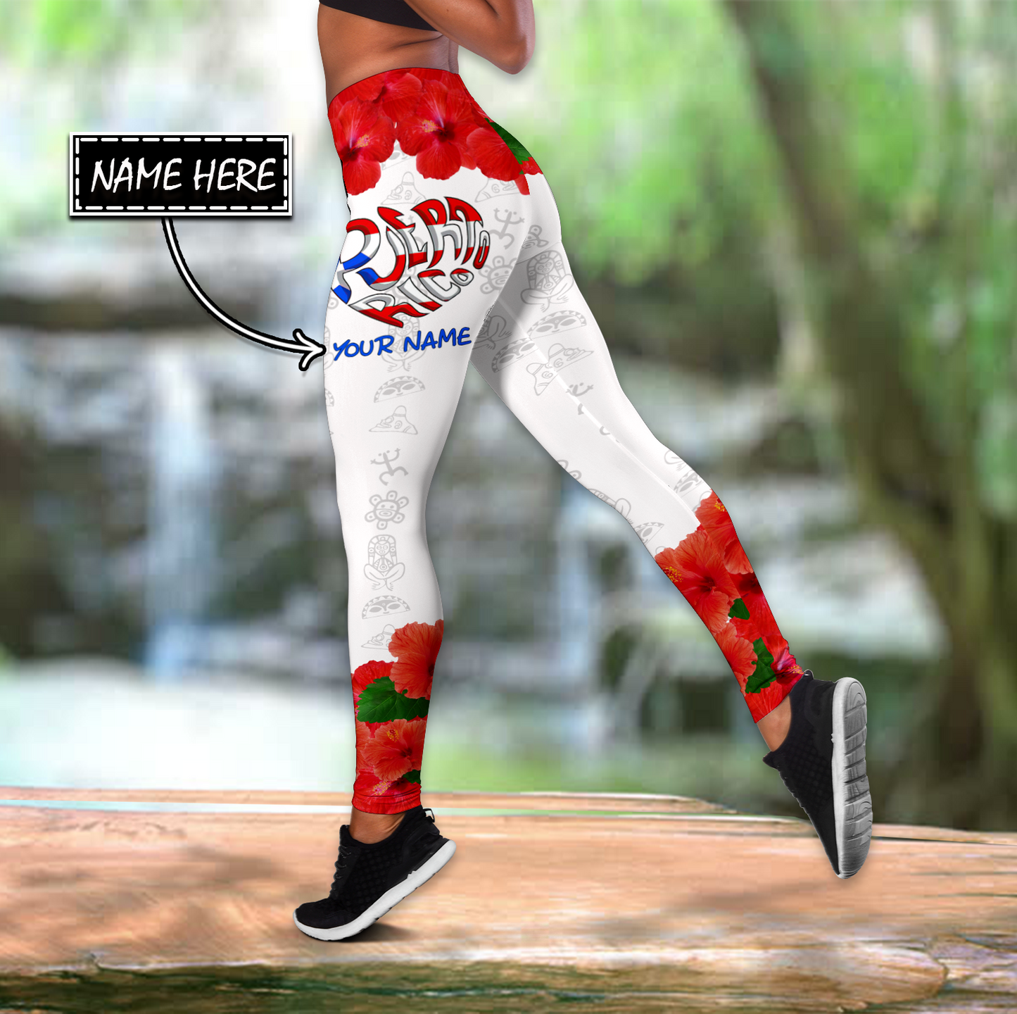 Customize Name Puerto Rico DNA Combo Outfit