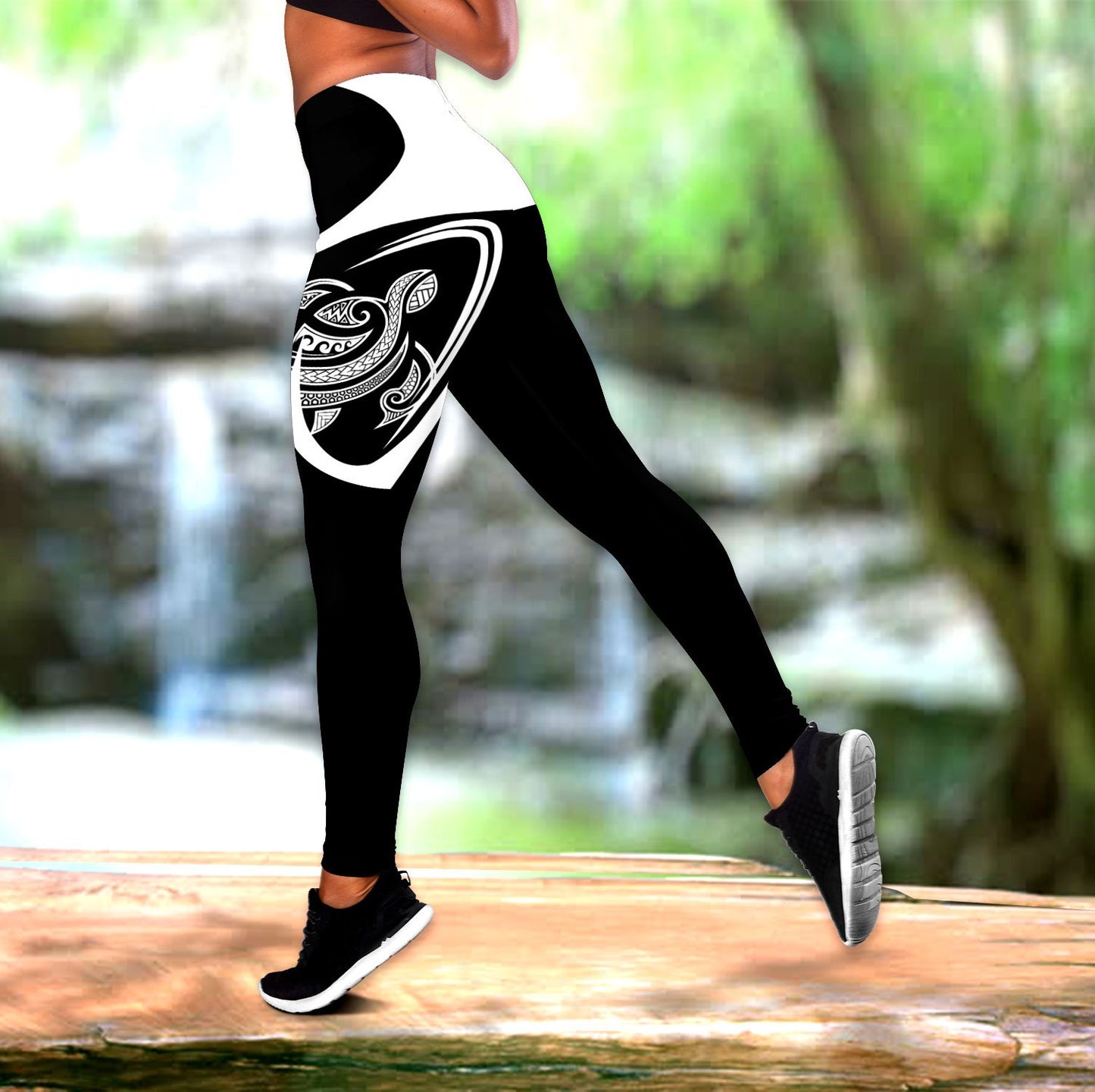 Premium Legging & Tank top Polynesian Fiji Custom Name ML