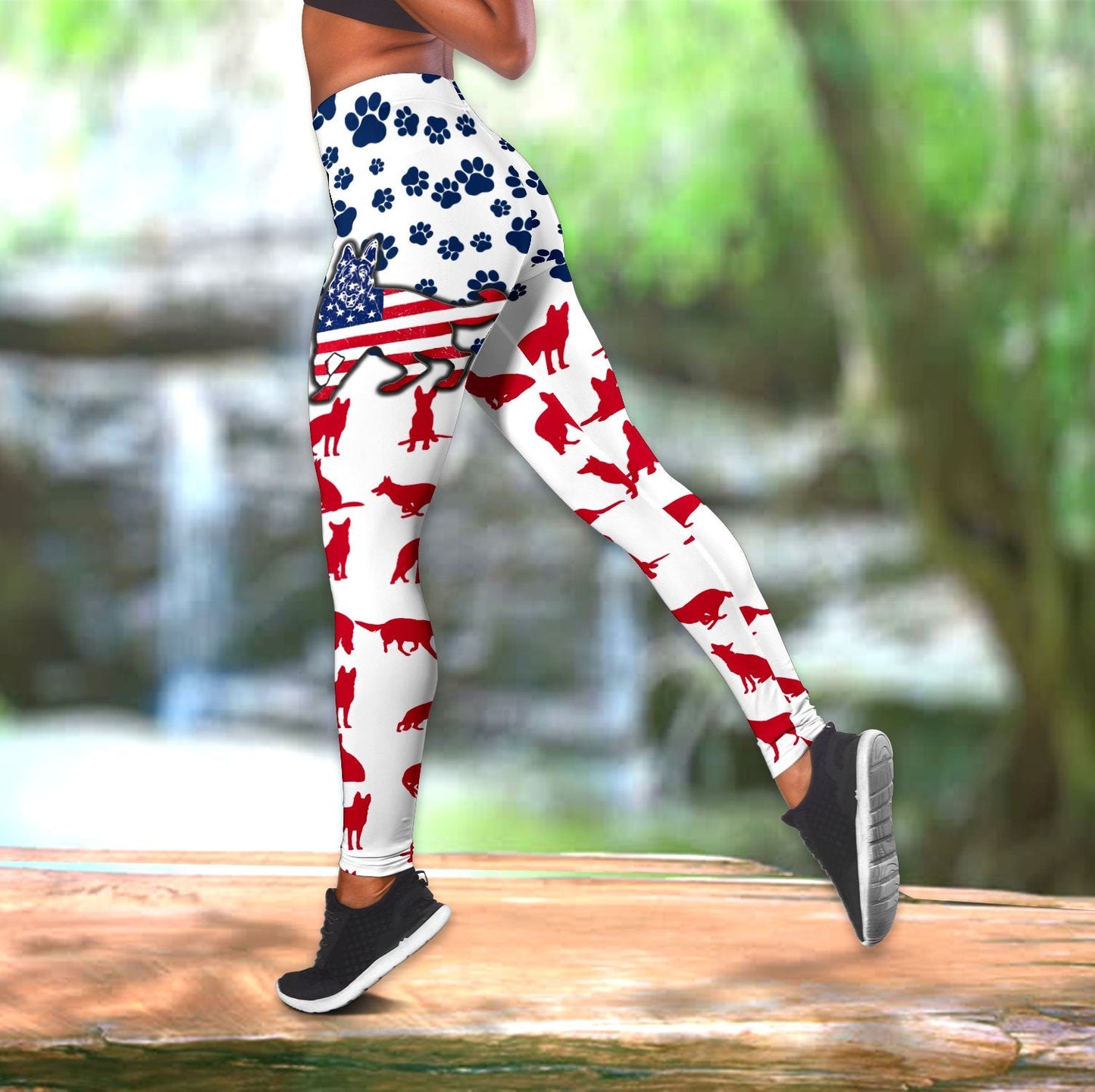 German Shepherd Combo Legging + Tank Top NTN31052105