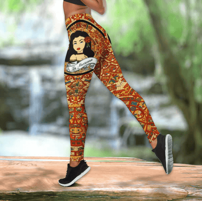 Mexican Girl Combo Legging+ Tank Top DQB01072101