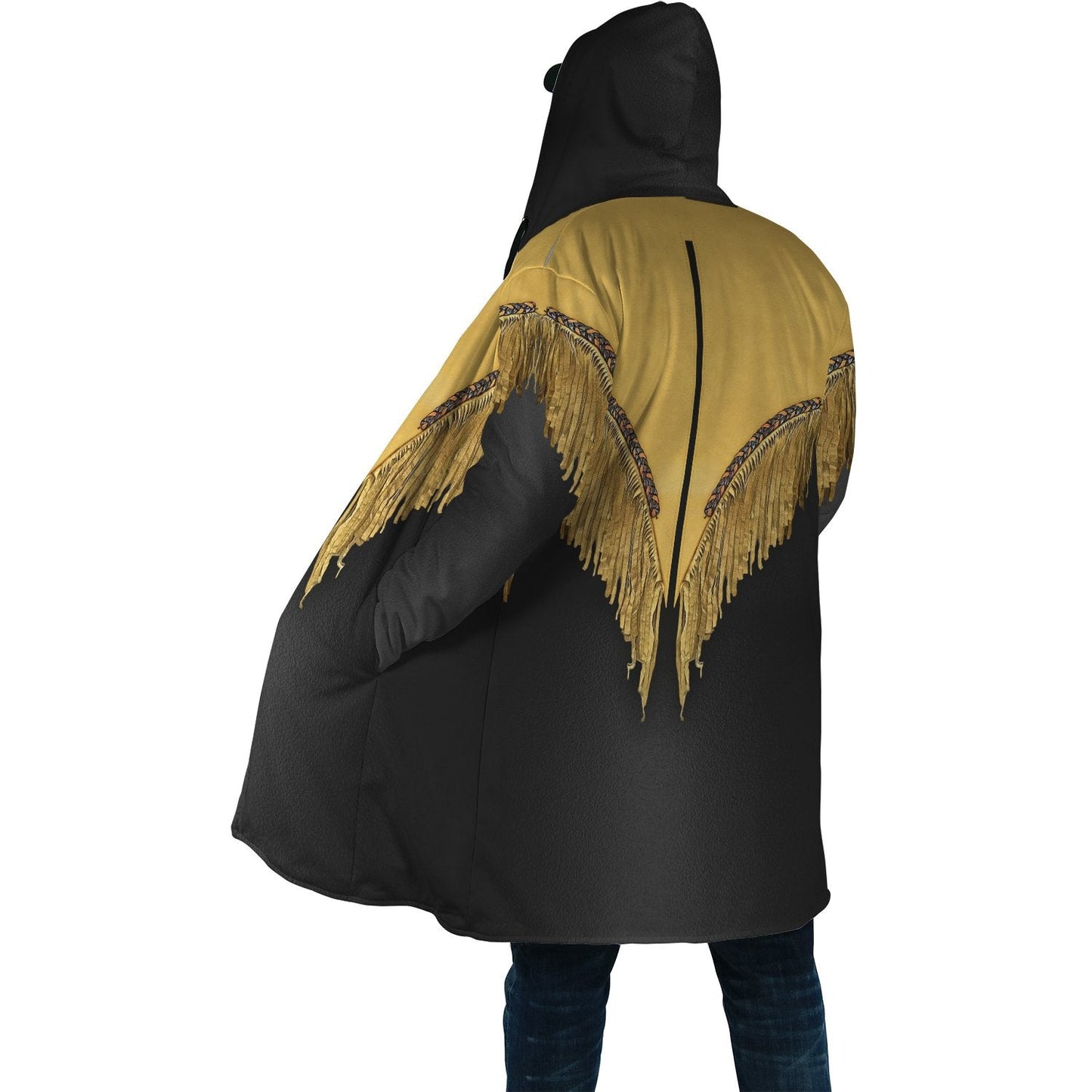 Cowboy Jacket No12 Cosplay 3D Over Printed Unisex Deluxe Hoodie ML