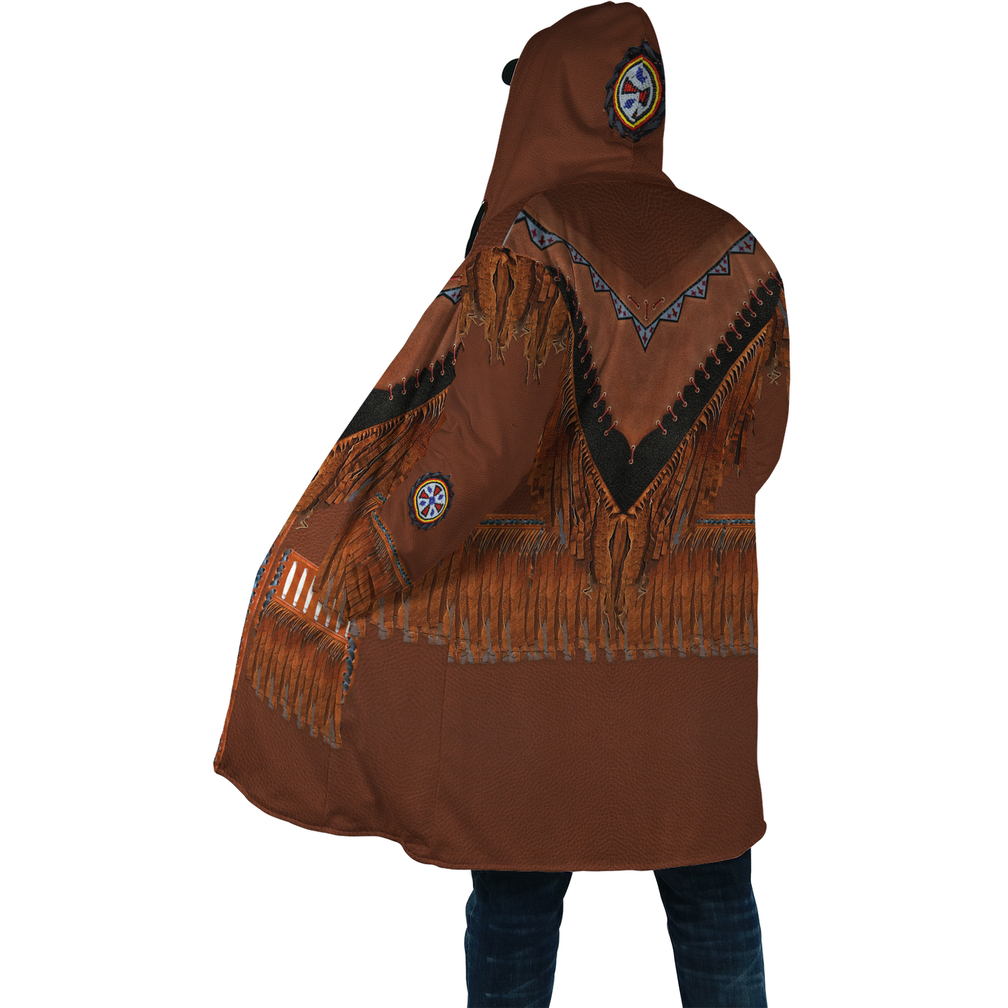 Cowboy Jacket No8 Cosplay 3D Over Printed Unisex Deluxe Hoodie ML
