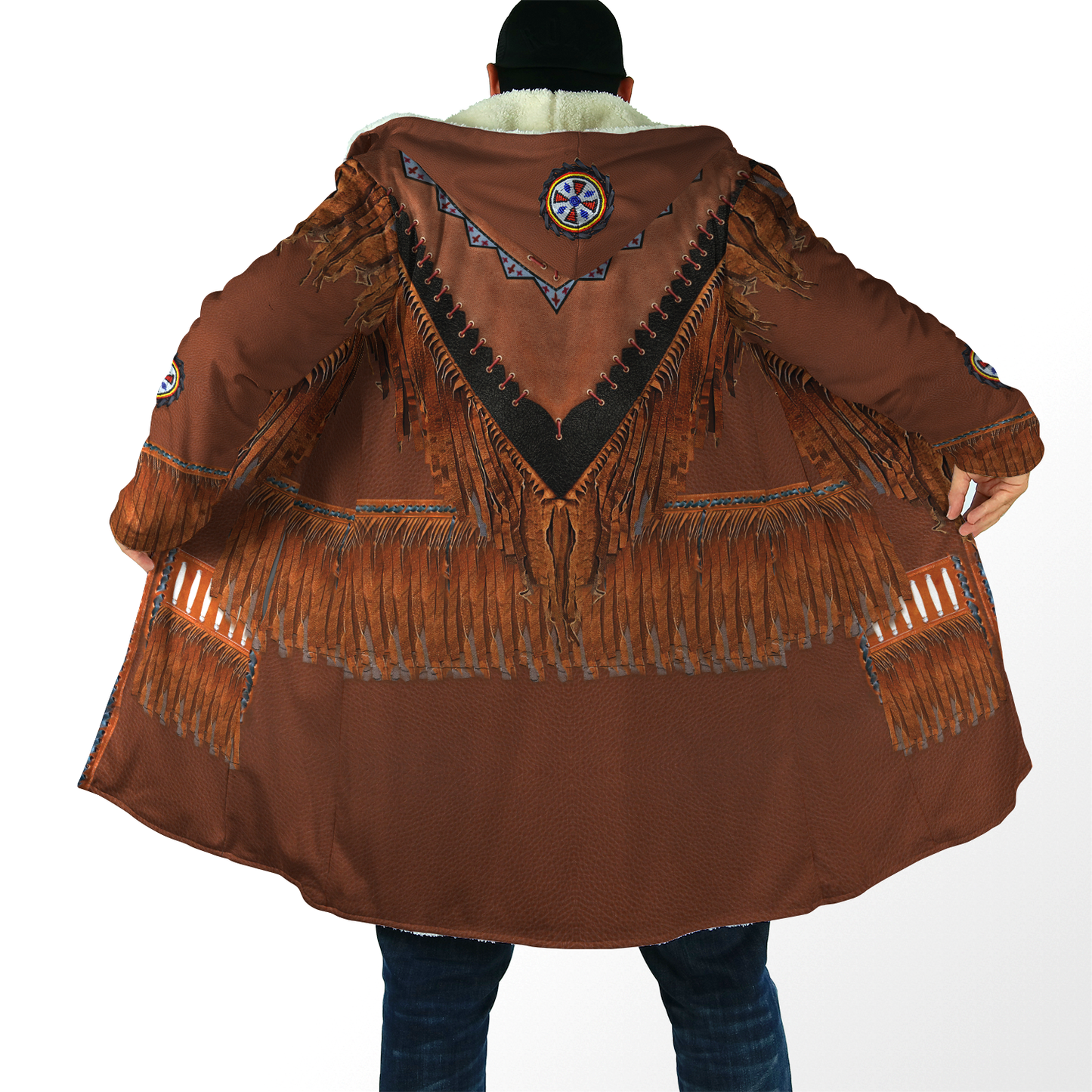 Cowboy Jacket No8 Cosplay 3D Over Printed Unisex Deluxe Hoodie ML