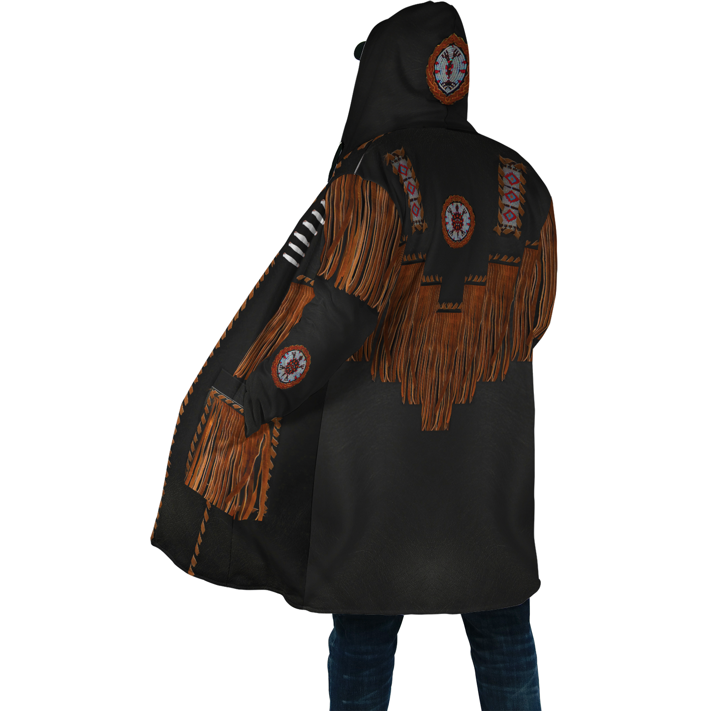 Cowboy Jacket No9 Cosplay 3D Over Printed Unisex Deluxe Hoodie ML