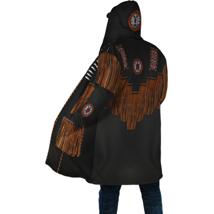 Cowboy Jacket No9 Cosplay 3D Over Printed Unisex Deluxe Hoodie ML