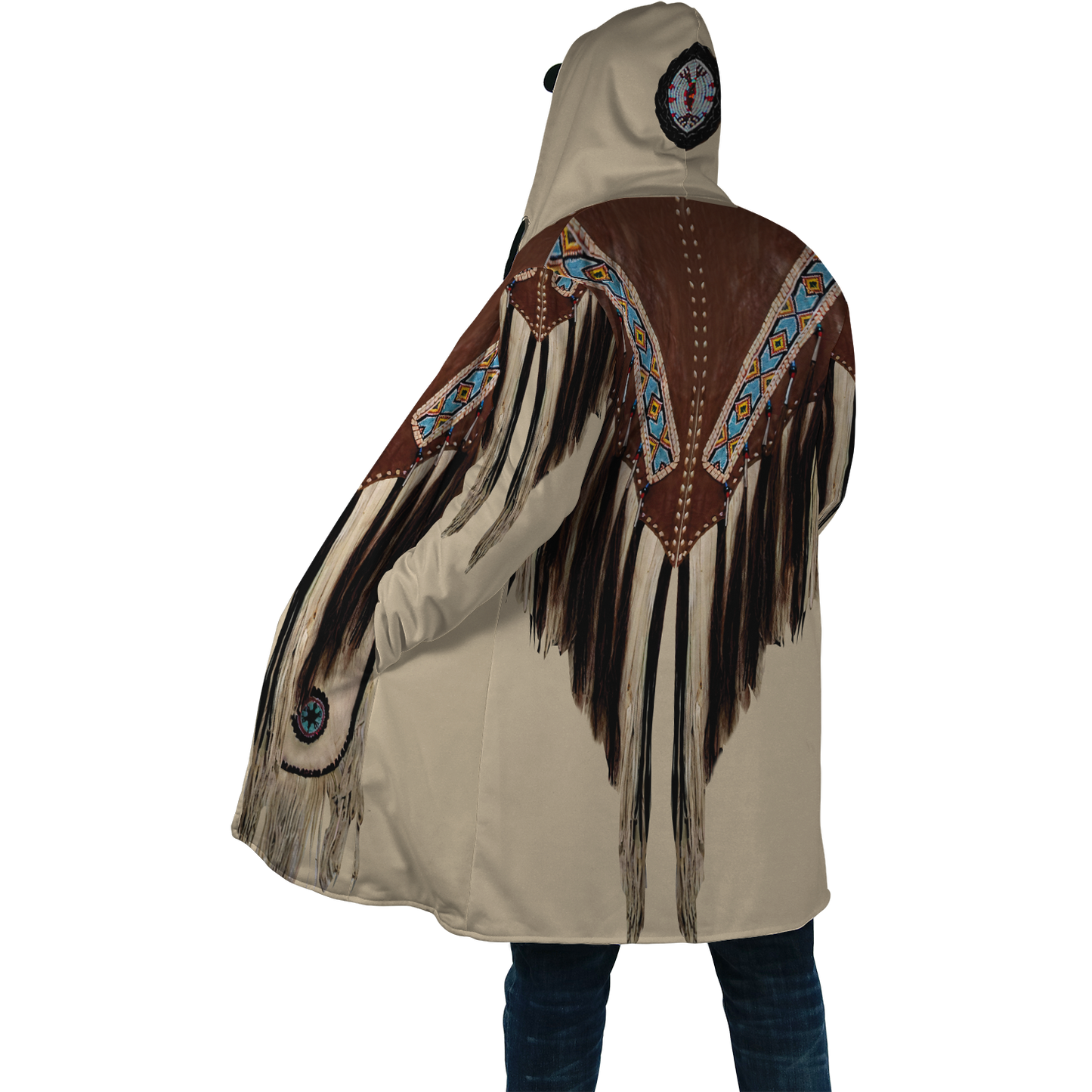 Cowboy Jacket No11 Cosplay 3D Over Printed Unisex Deluxe Hoodie ML