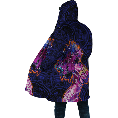 African Strong Girl Unisex Deluxe Hoodie ML