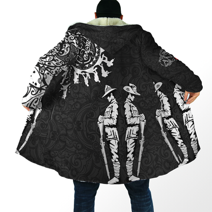 Amazing Polynesian Special Anzac Army Unisex Deluxe Hoodie ML