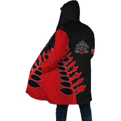 Amazing Polynesian Special Anzac Army Unisex Deluxe Hoodie ML
