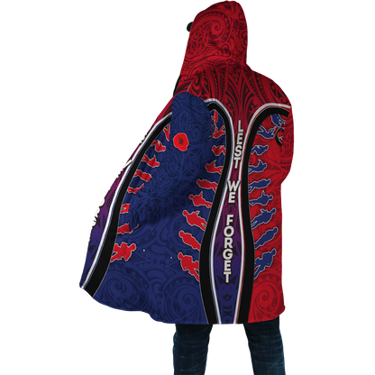 Special Anzac Day Lest We Forget Unisex Deluxe Hoodie ML