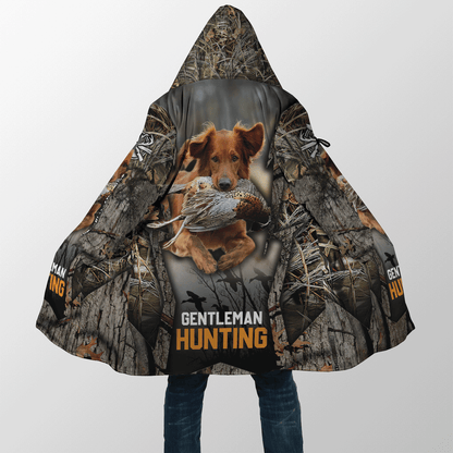 Hunting Dog 3D Over Printed Unisex Deluxe Hoodie ML