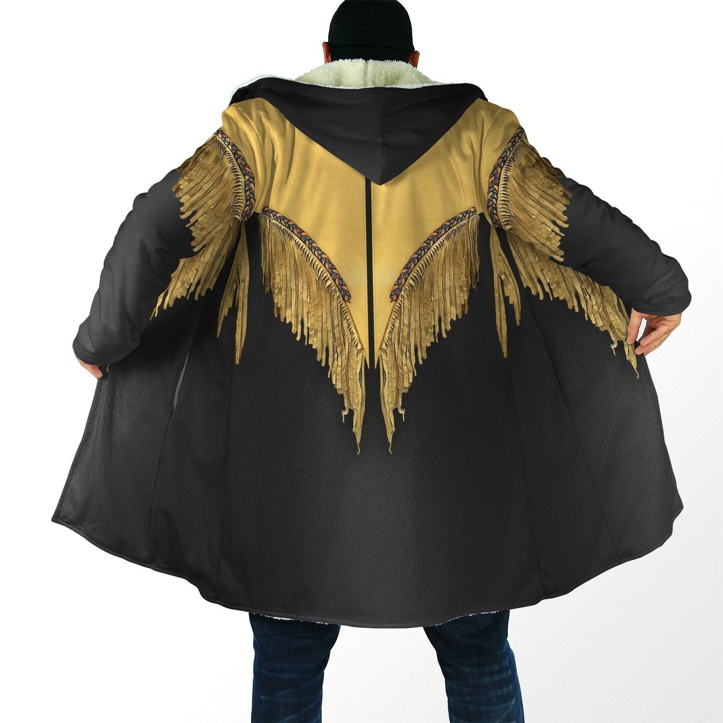 Cowboy Jacket No12 Cosplay 3D Over Printed Unisex Deluxe Hoodie ML