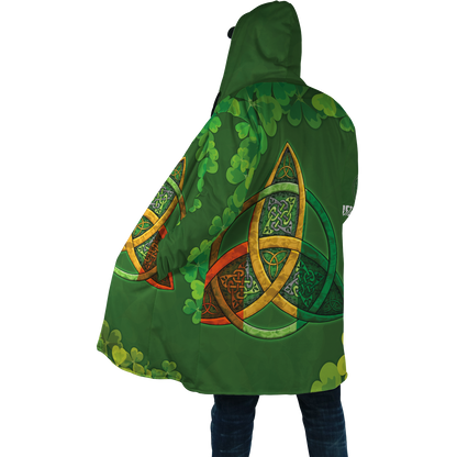Premium Unisex Hoodie Custom Name Irish St.Patrick Celtic Knot ML