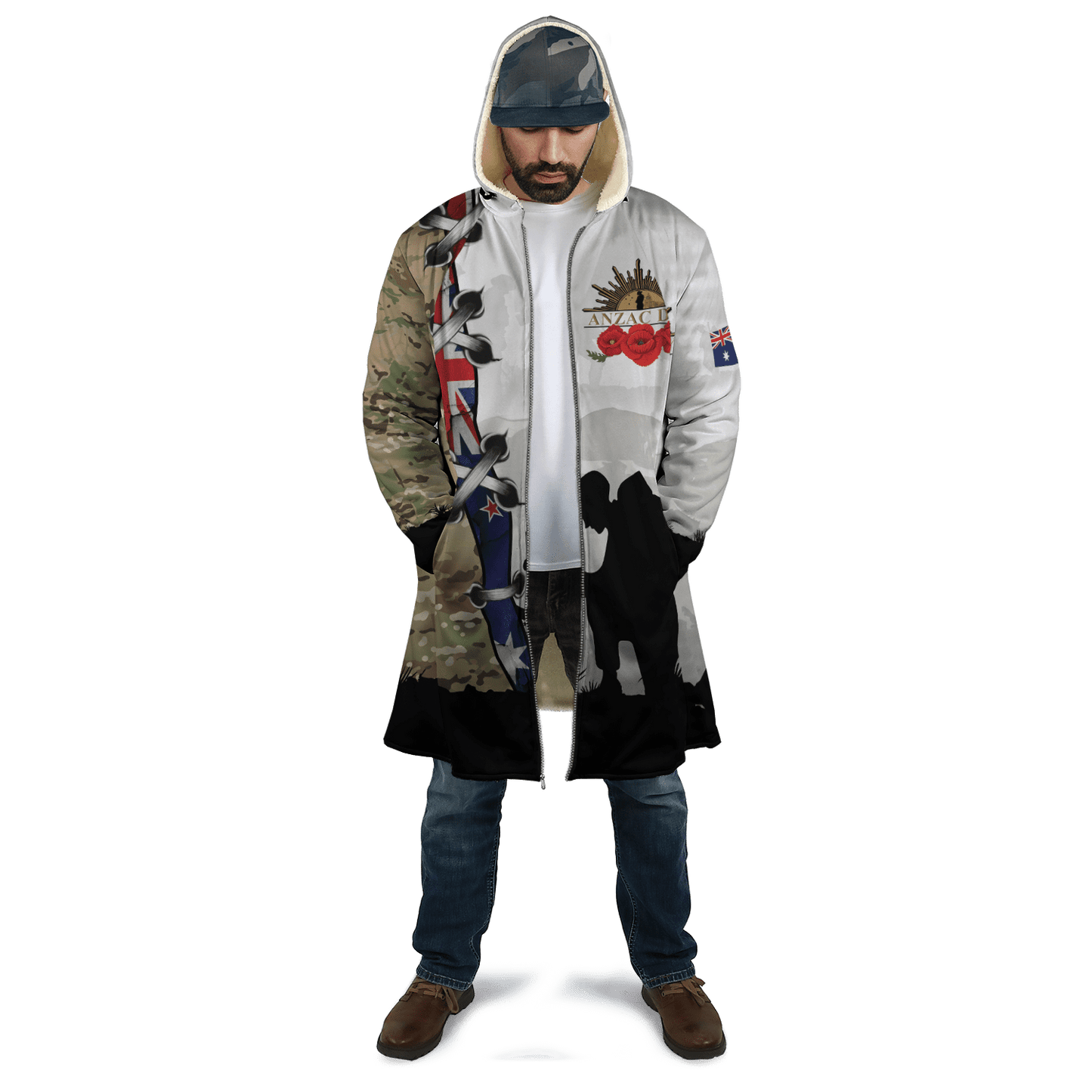 Premium Unisex Hoodie Anzac Day ML