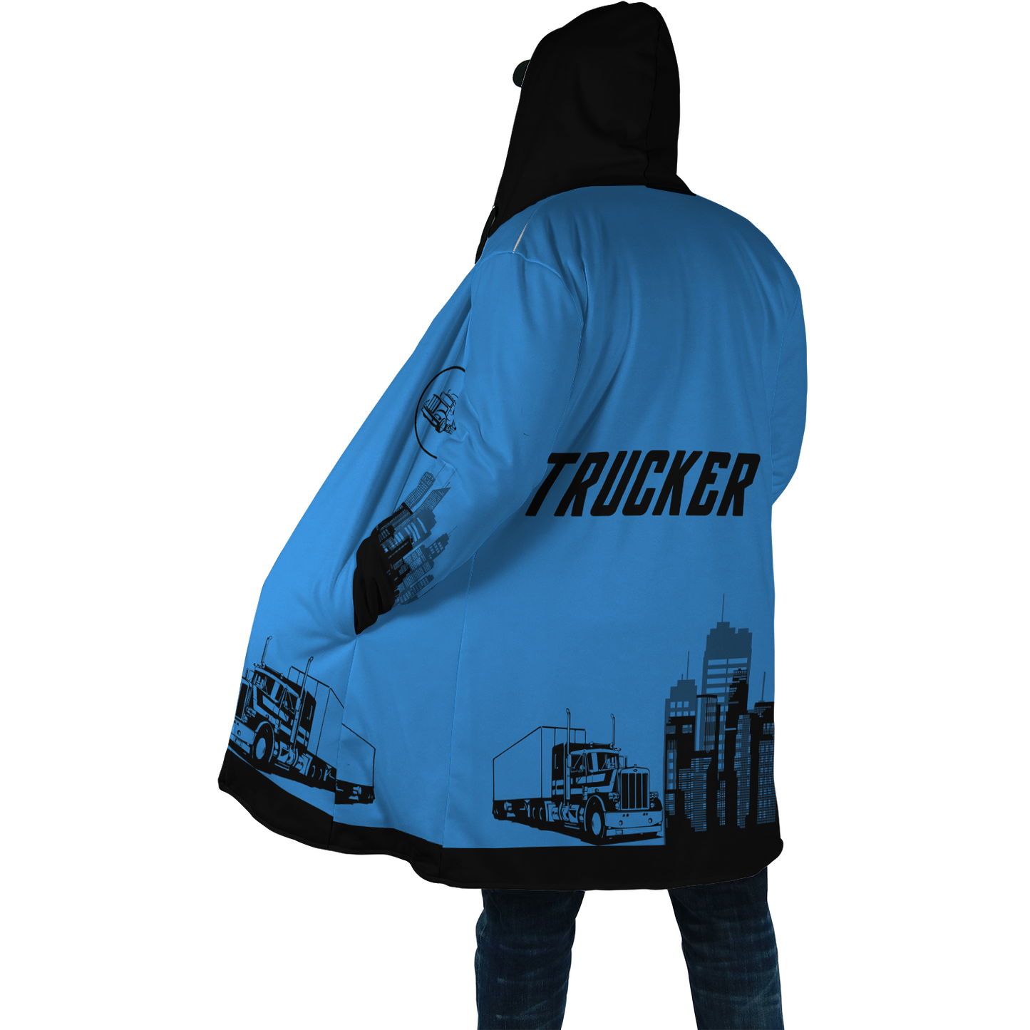 Trucker 3D All Over Printed Shirts For Men and Women