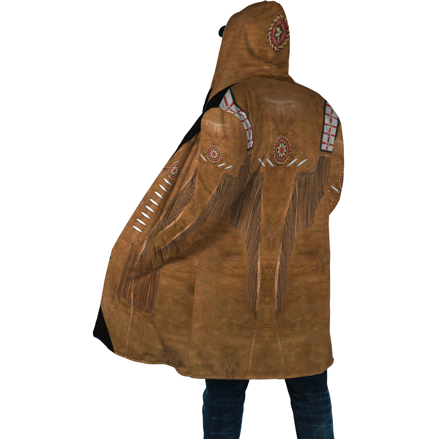 Cowboy Jacket No18 Cosplay 3D Over Printed Unisex Deluxe Hoodie ML