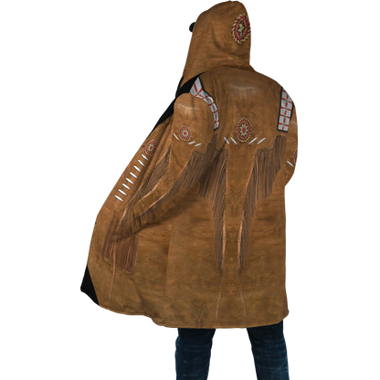Cowboy Jacket No18 Cosplay 3D Over Printed Unisex Deluxe Hoodie ML