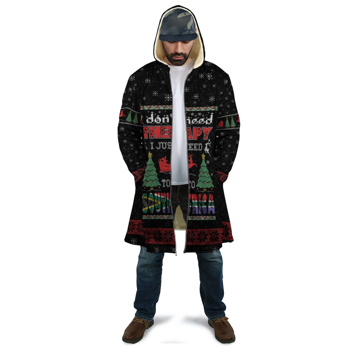 I Don’t Need Therapy I Just Need To Go To South Africa 3D Over Printed Hoodie DA30072102