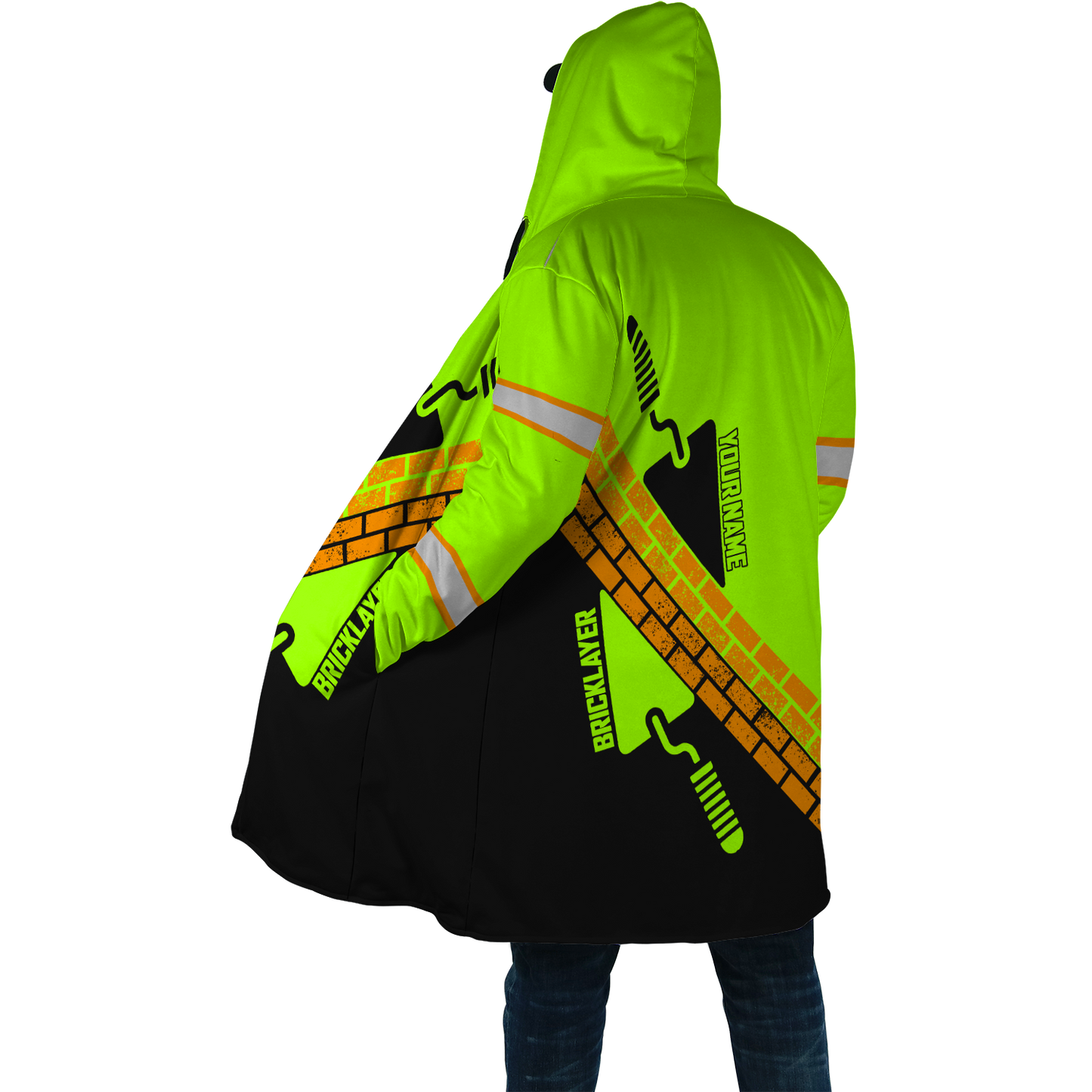 Premium Unisex Hoodie Customize Bricklayer No7 ML