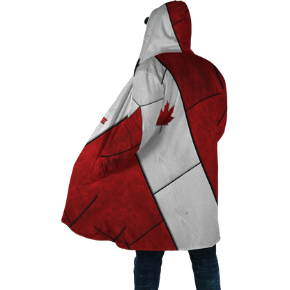 Canada Day No20 Personalized Name Pullover Premium Unisex Hoodie Maple Leaf